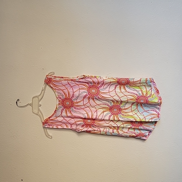 C.DEAR TOP sleevesles roundneck size Medium color purple green red yellow - Picture 8 of 15